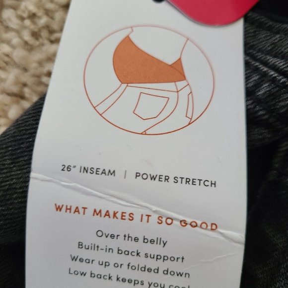 Brand new with tag Isabel boyfriend Maternity Jeans Size 14 crossover panel - Picture 4 of 7